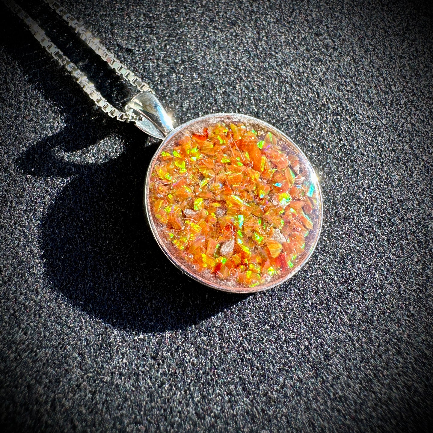 Sterling Silver Cremation Pendant