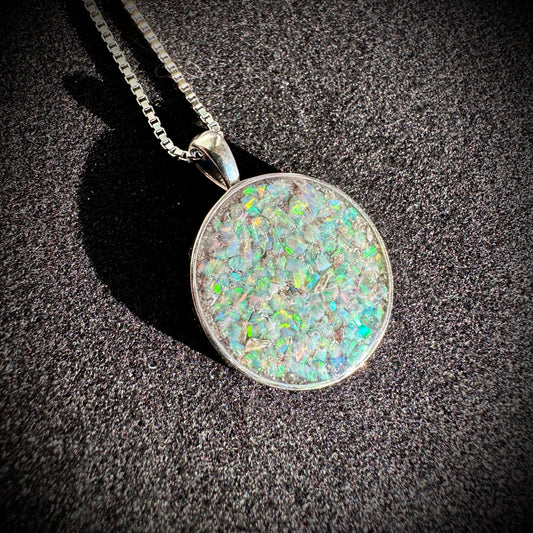 Sterling Silver Cremation Pendant