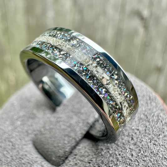 DiamondCast Cremation Ring