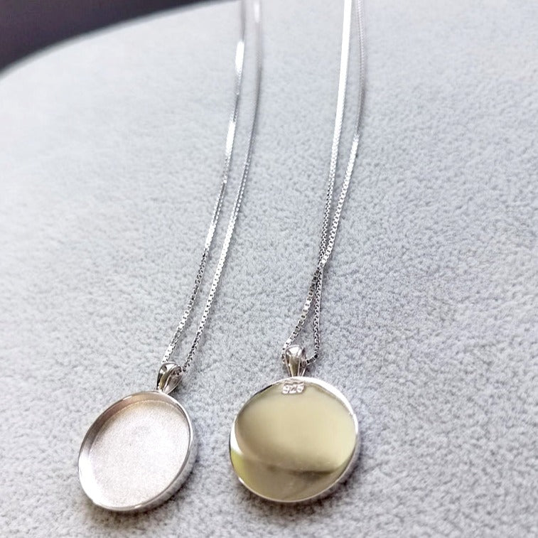 Sterling Silver Cremation Pendant