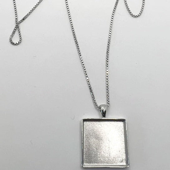 Sterling Silver Cremation Pendant