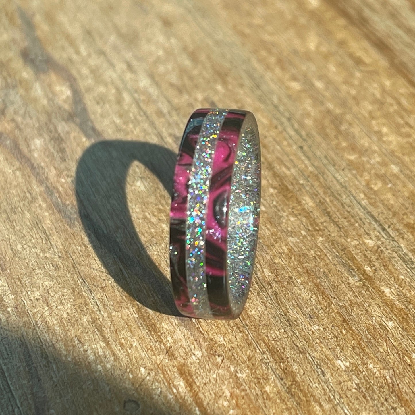 6mm Derby Girl Prismatic DiamondCast Ring