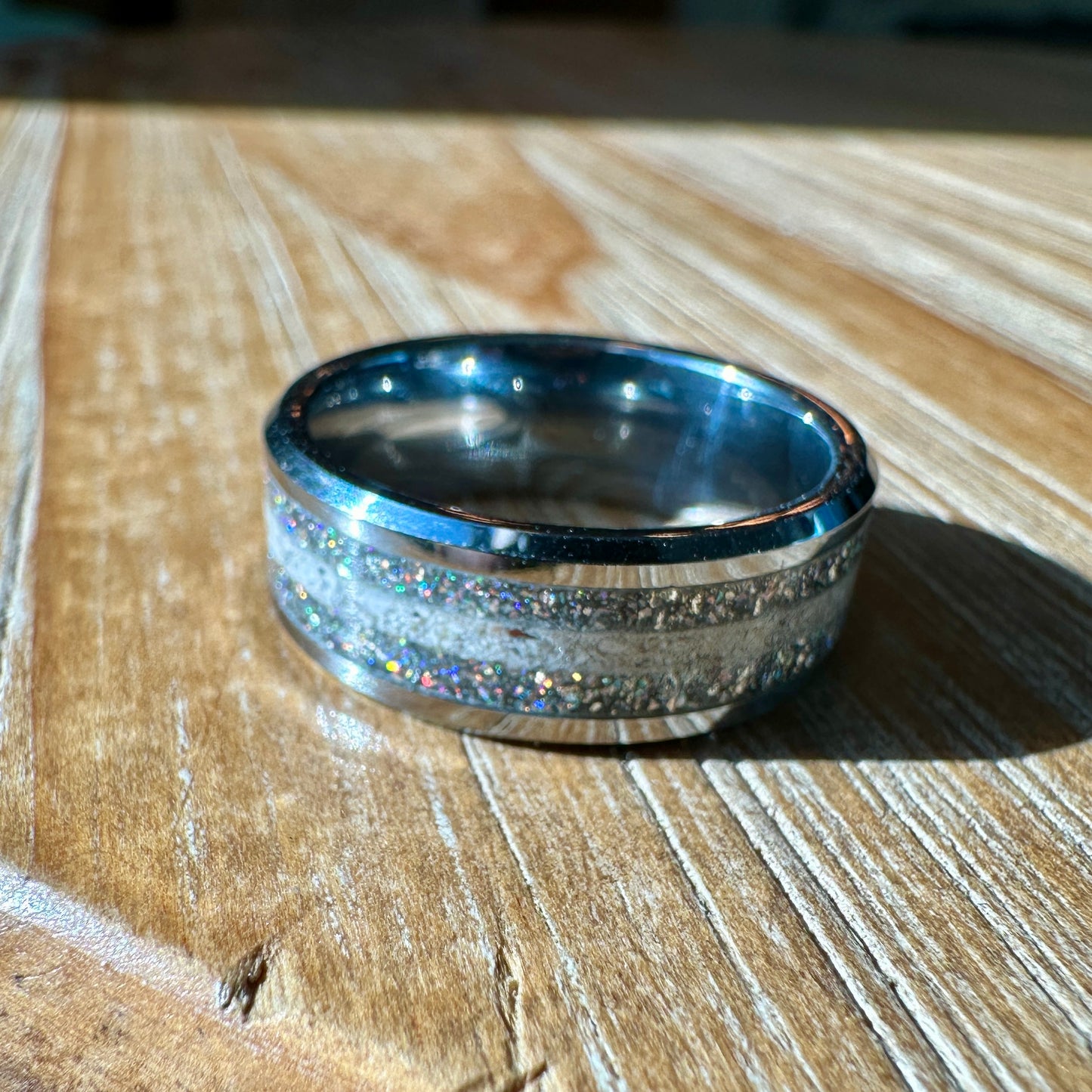 DiamondCast Cremation Ring