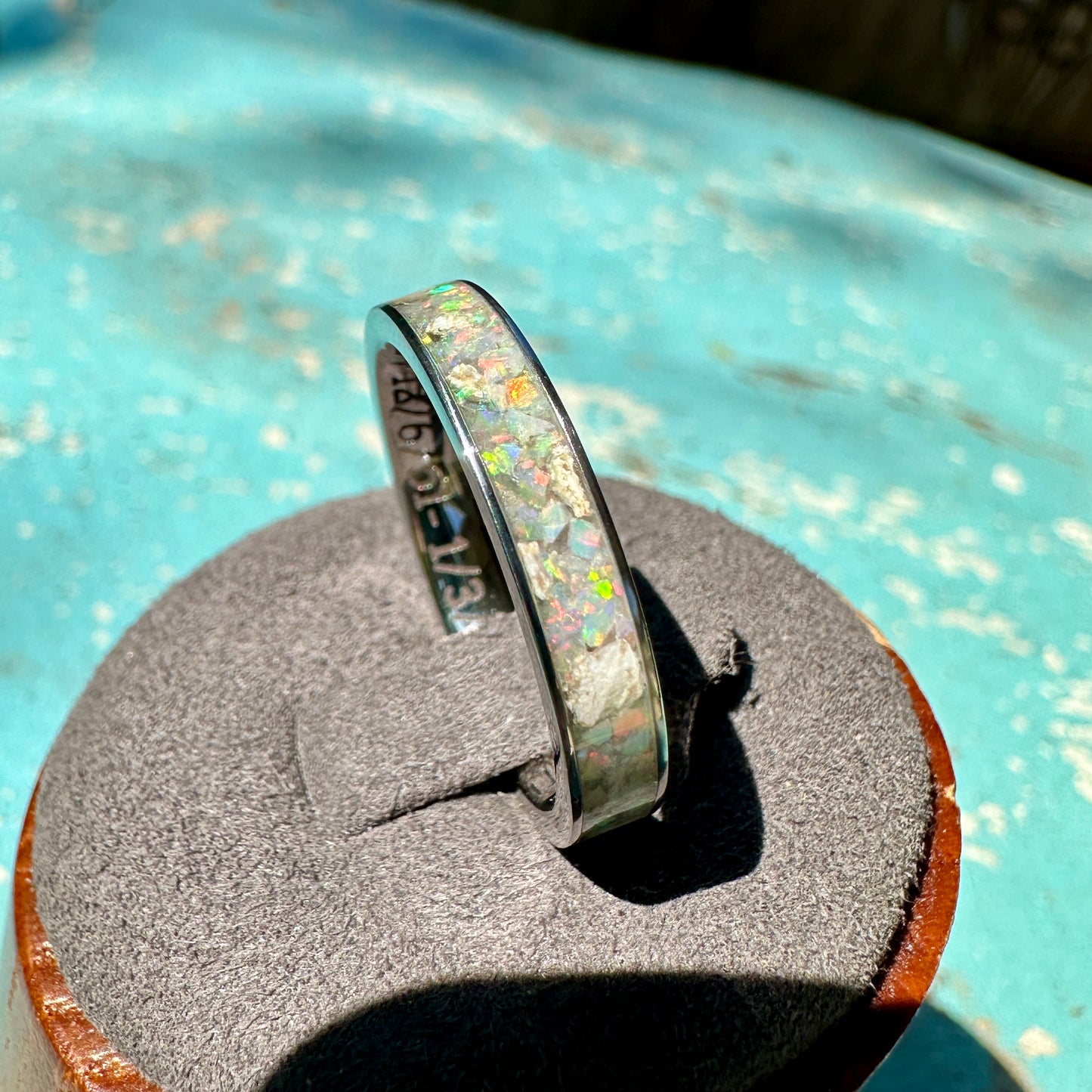 4mm Titanium Cremation Ring