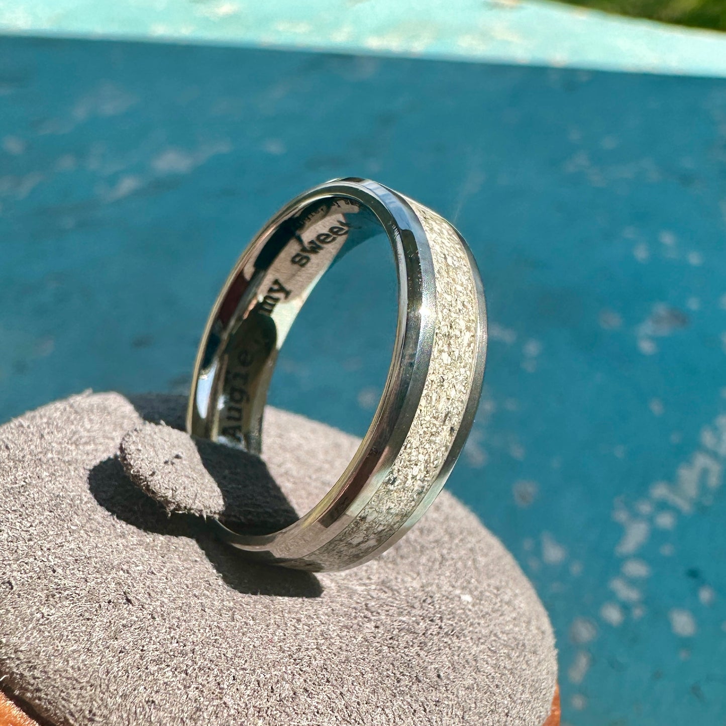 Titanium Cremation Ring