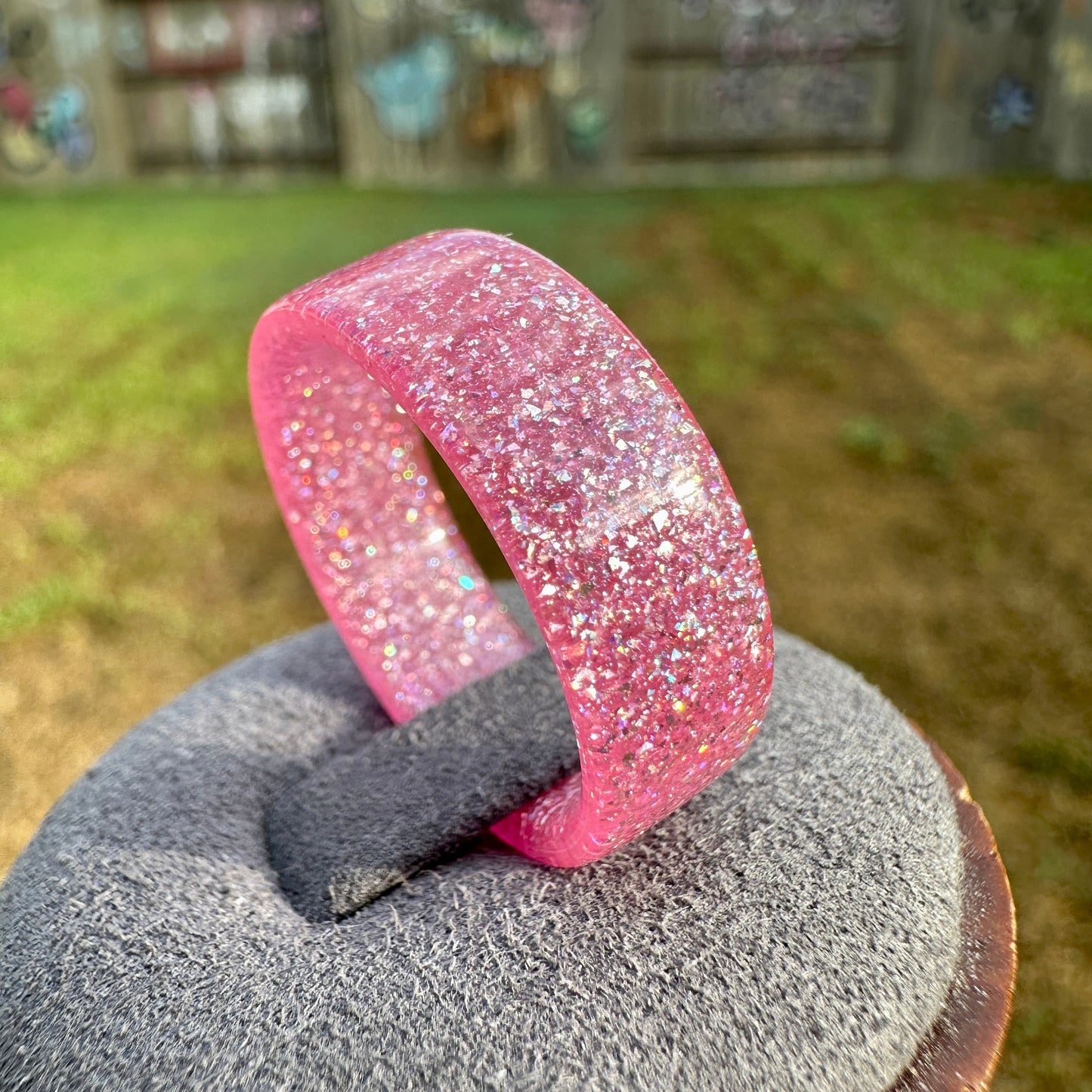 8mm Pink Sapphire DiamondCast Ring