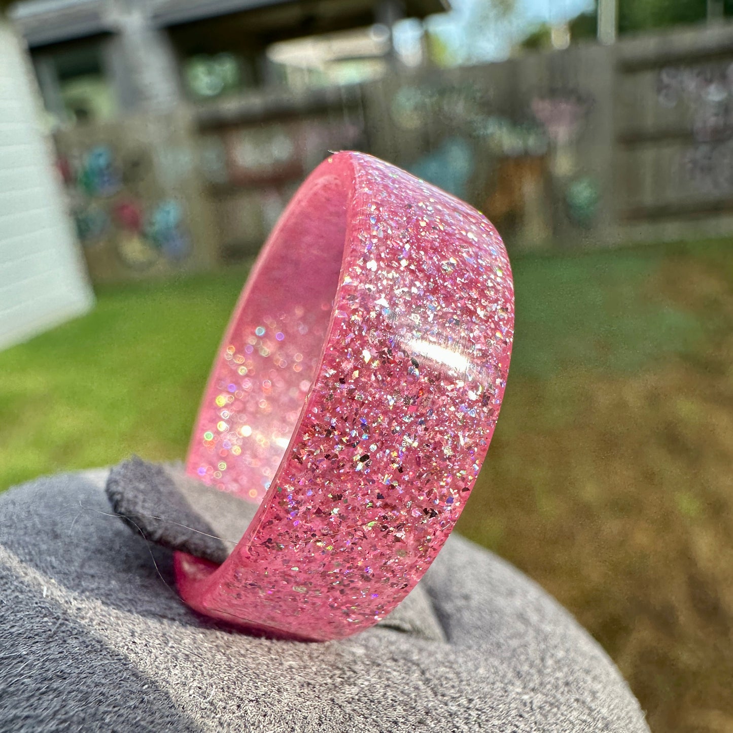 8mm Pink Sapphire DiamondCast Ring