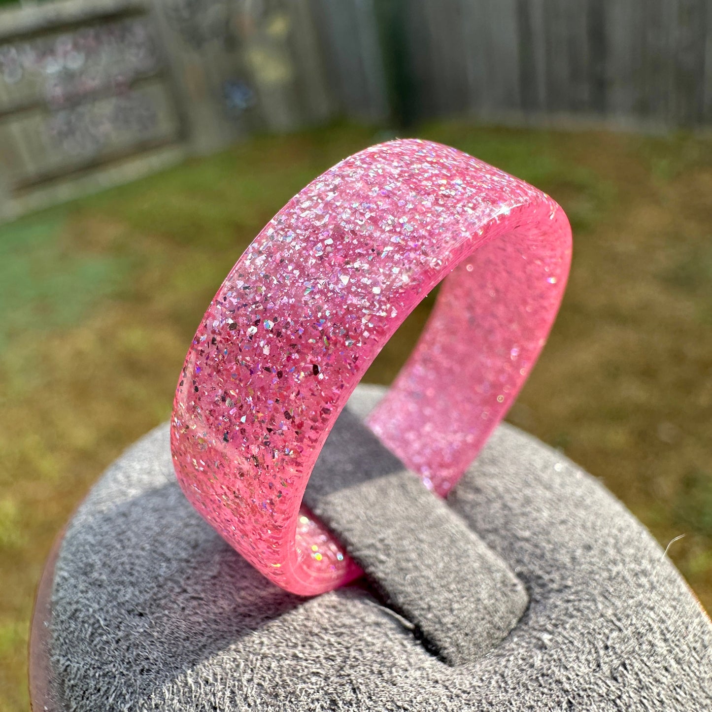 8mm Pink Sapphire DiamondCast Ring