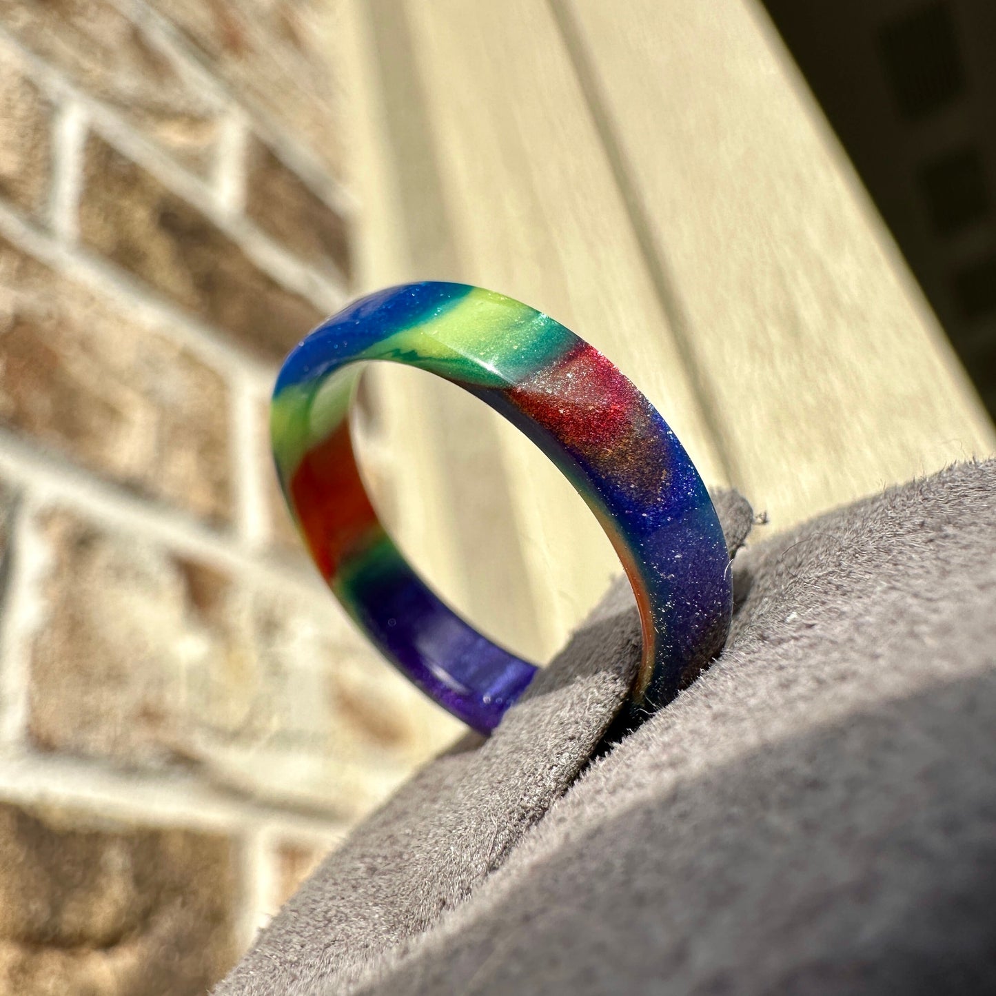 Rainbow DiamondCast Ring
