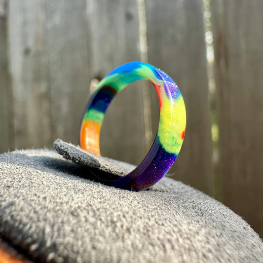 Rainbow DiamondCast Ring