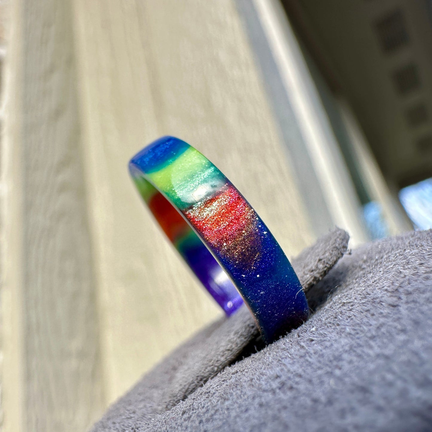 Rainbow DiamondCast Ring