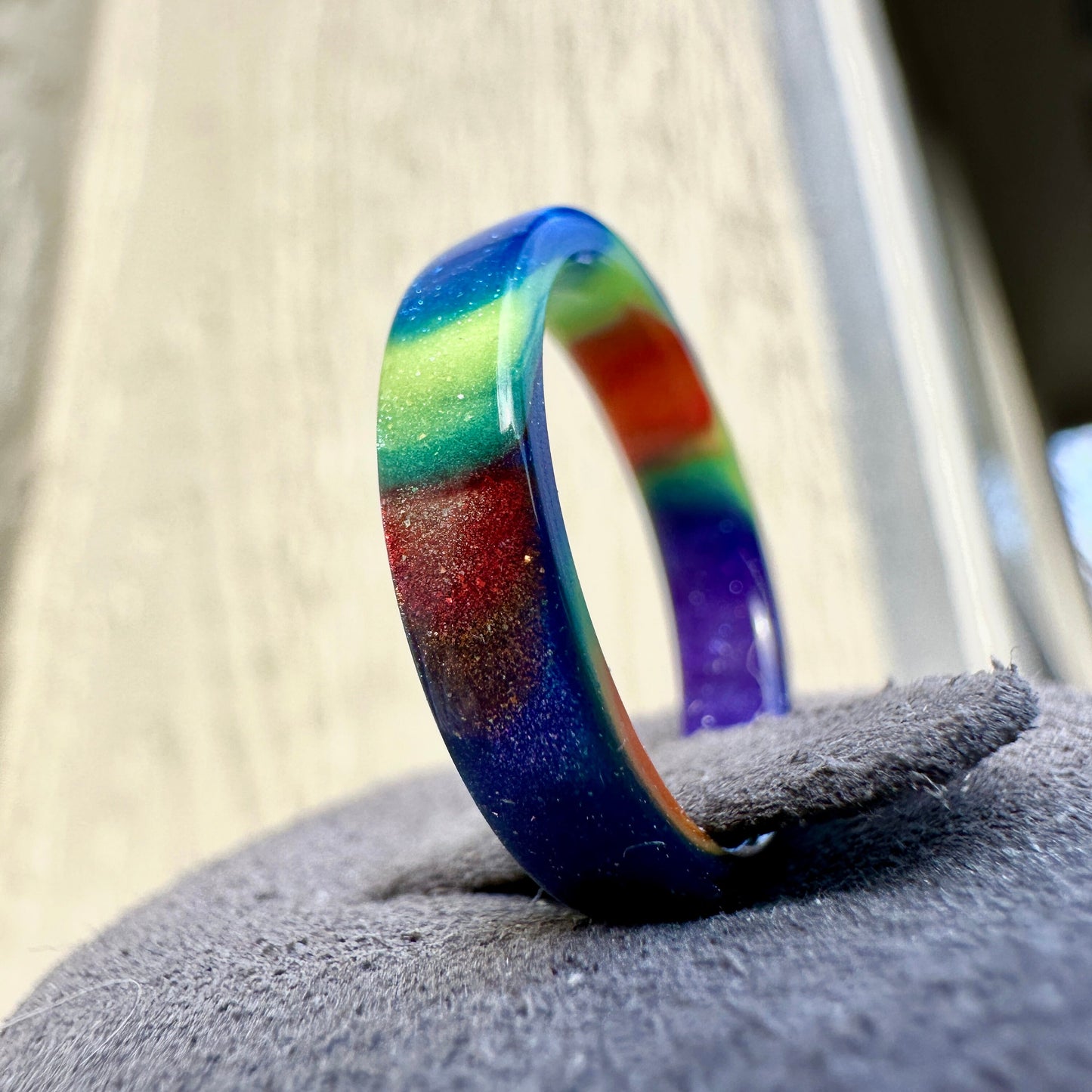 Rainbow DiamondCast Ring