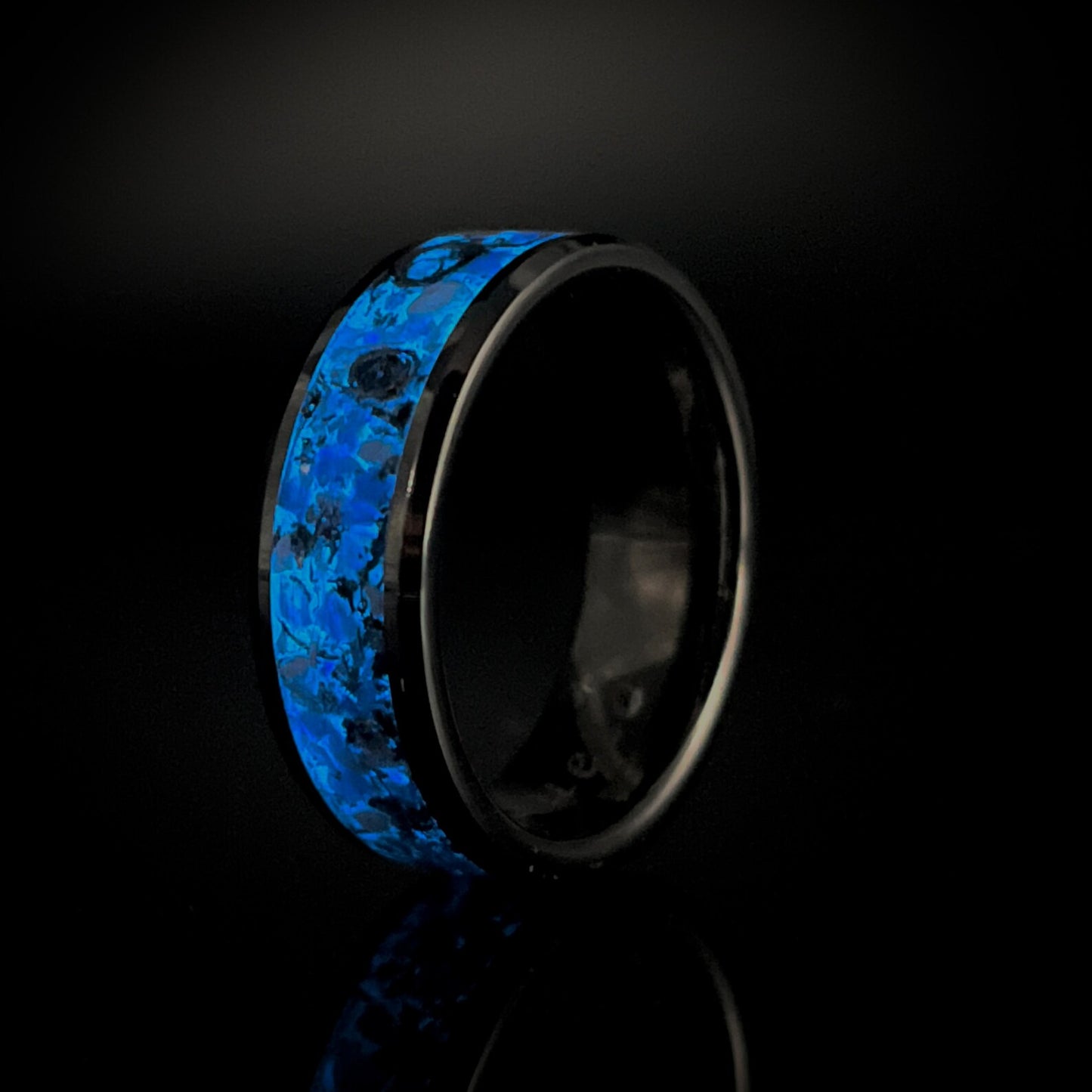 8mm Tungsten Intergalactic Cremation Ring