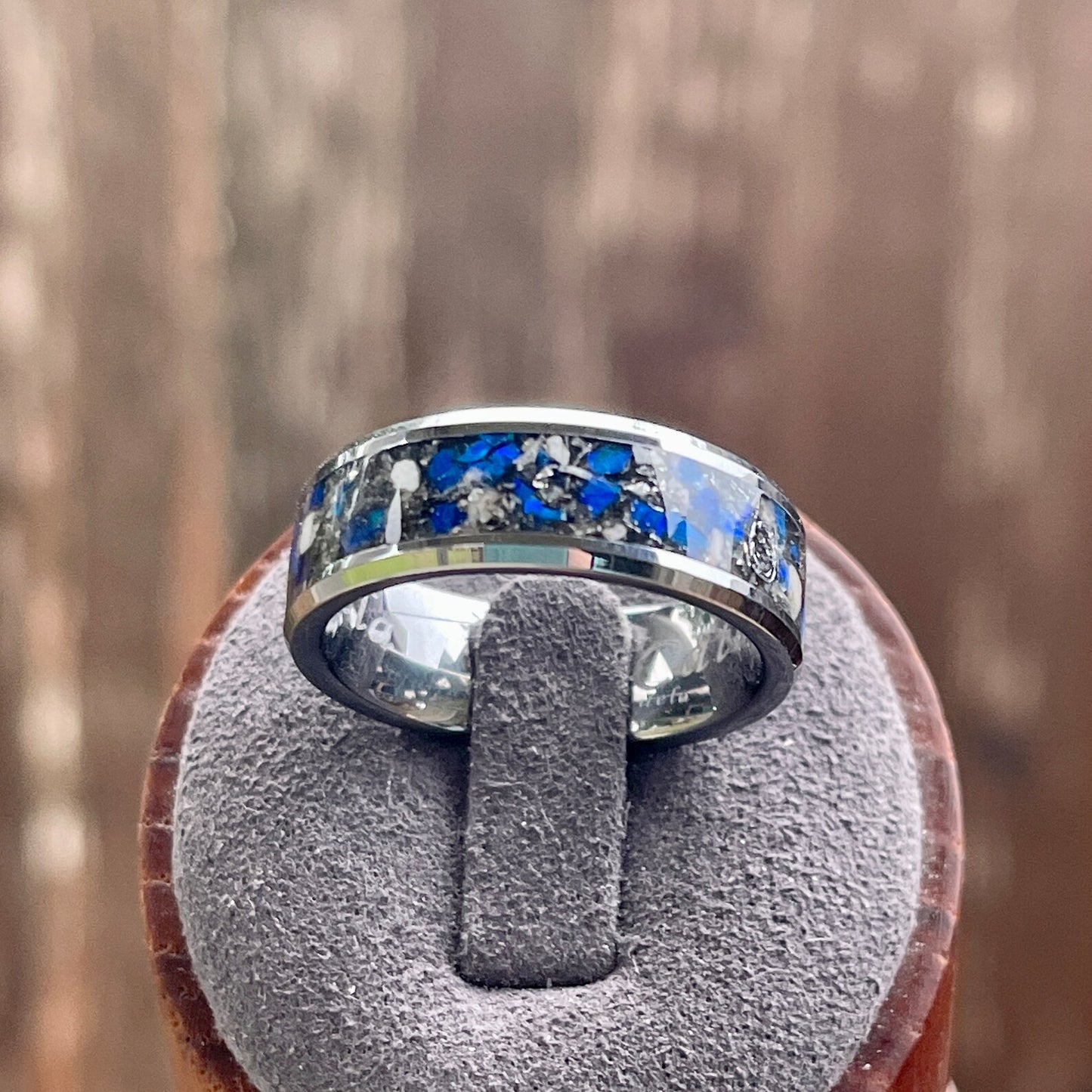 8mm Tungsten Intergalactic Cremation Ring