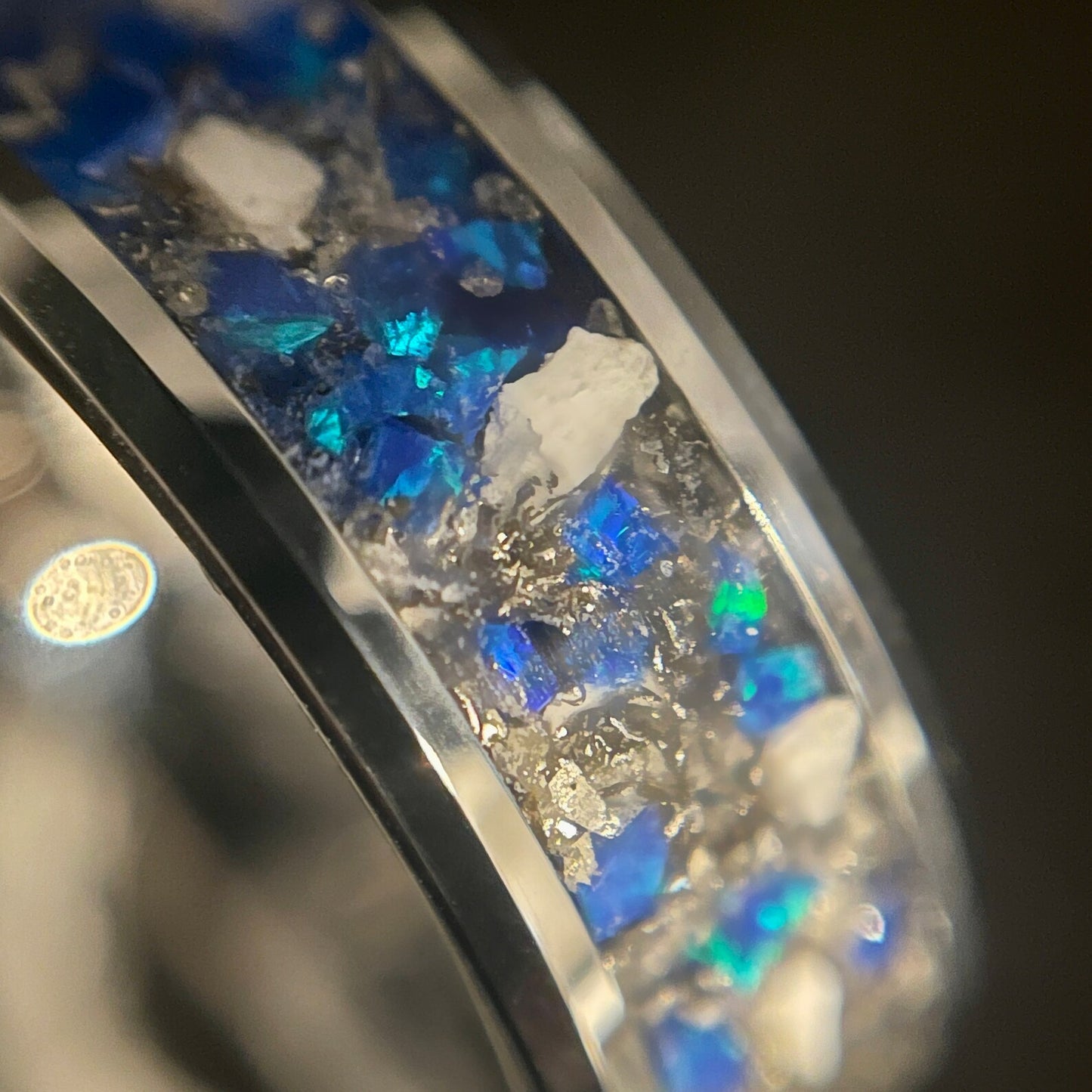 8mm Tungsten Intergalactic Cremation Ring