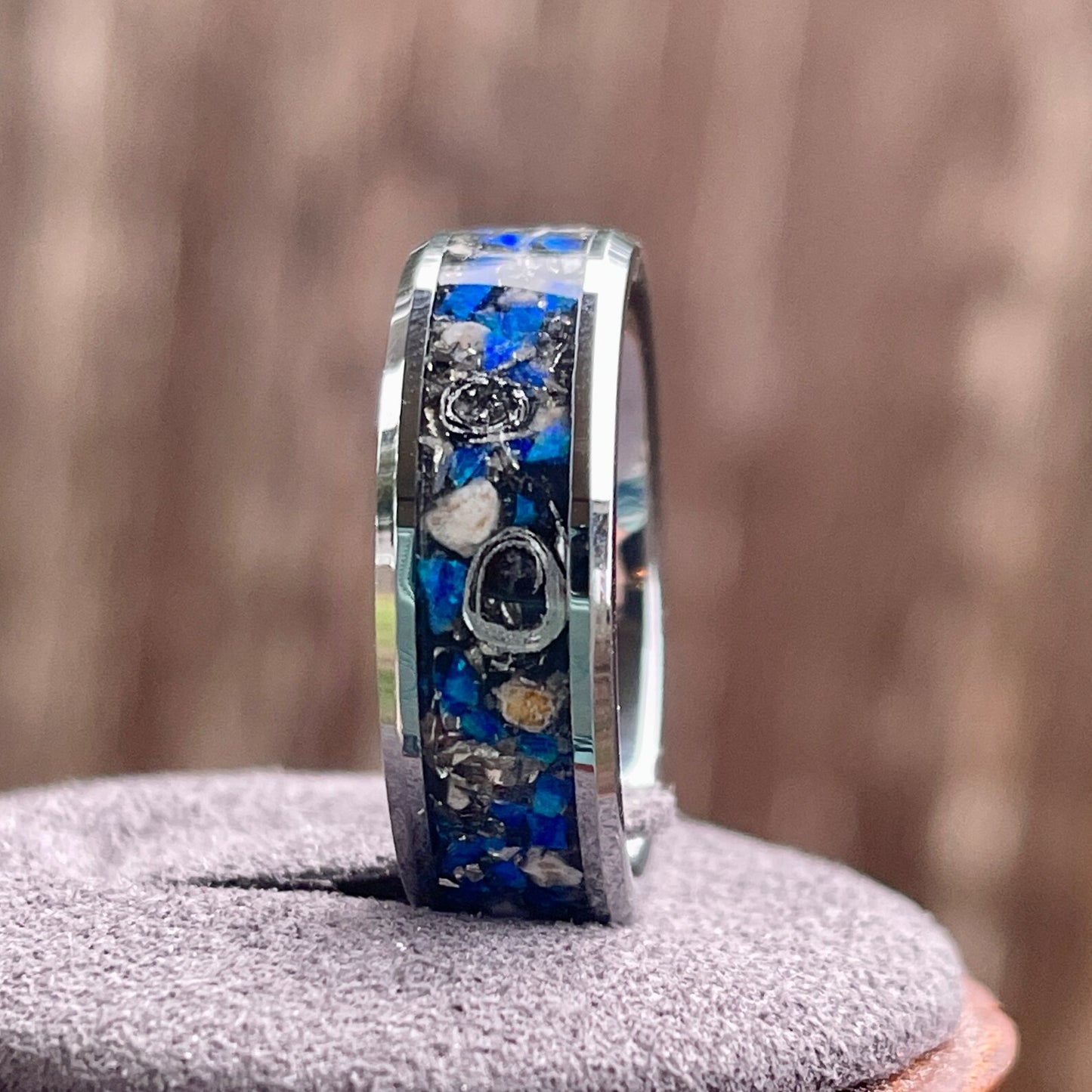 8mm Tungsten Intergalactic Cremation Ring