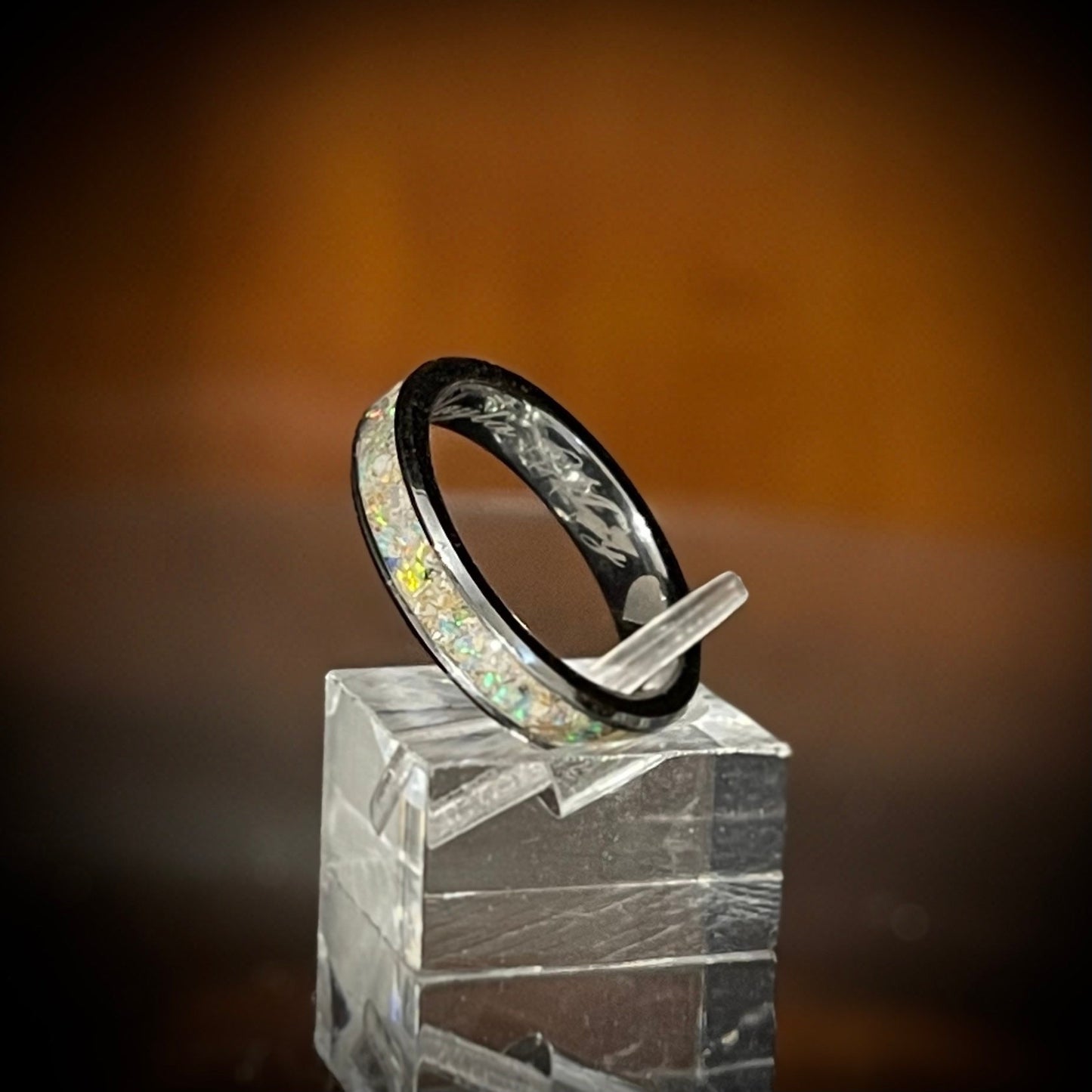 4mm Tungsten Cremation Ring