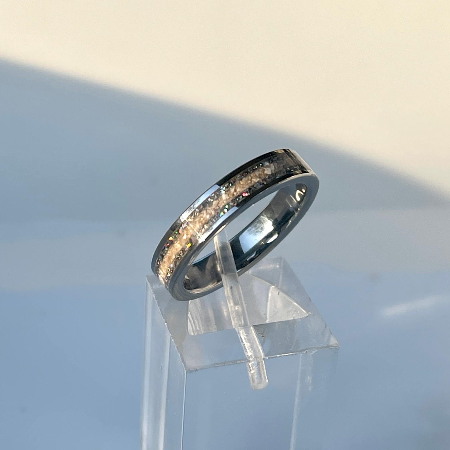 DiamondCast Cremation Ring